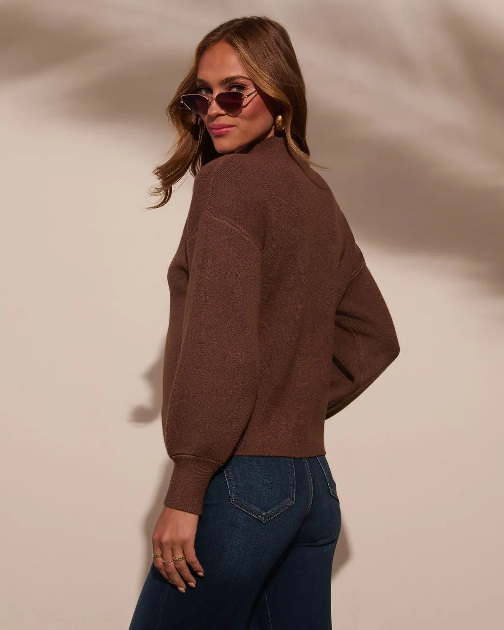 Amsterdam Mock Neck Sweater