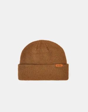 Butter Goods Tall Wharfie Beanie - Oak