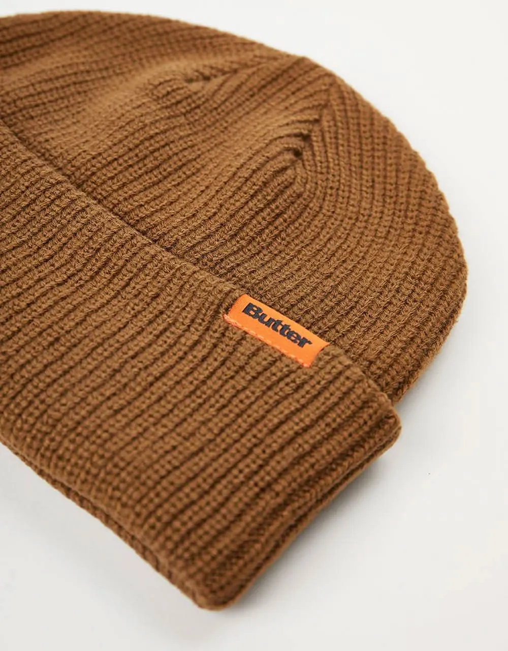 Butter Goods Tall Wharfie Beanie - Oak