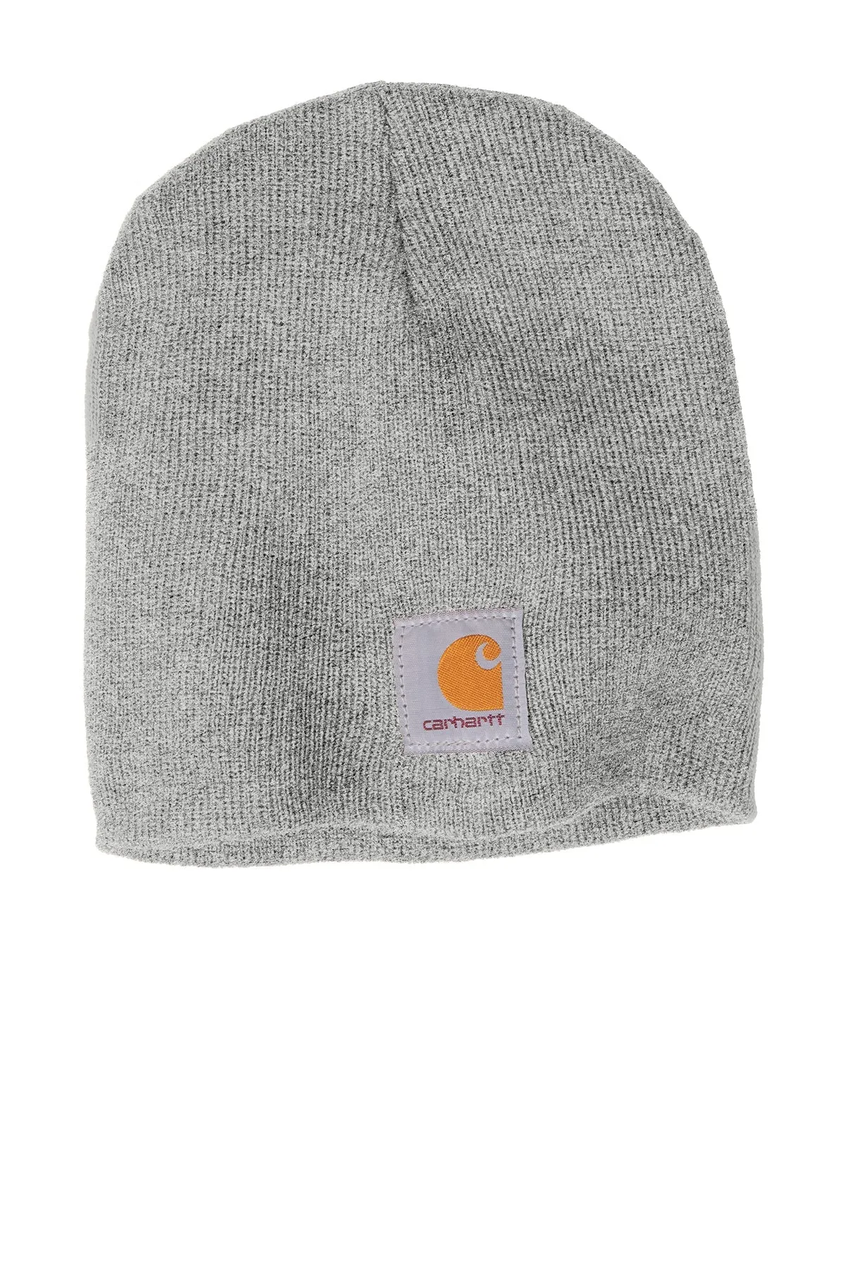 Carhartt Knit Branded Hats, Heather Grey