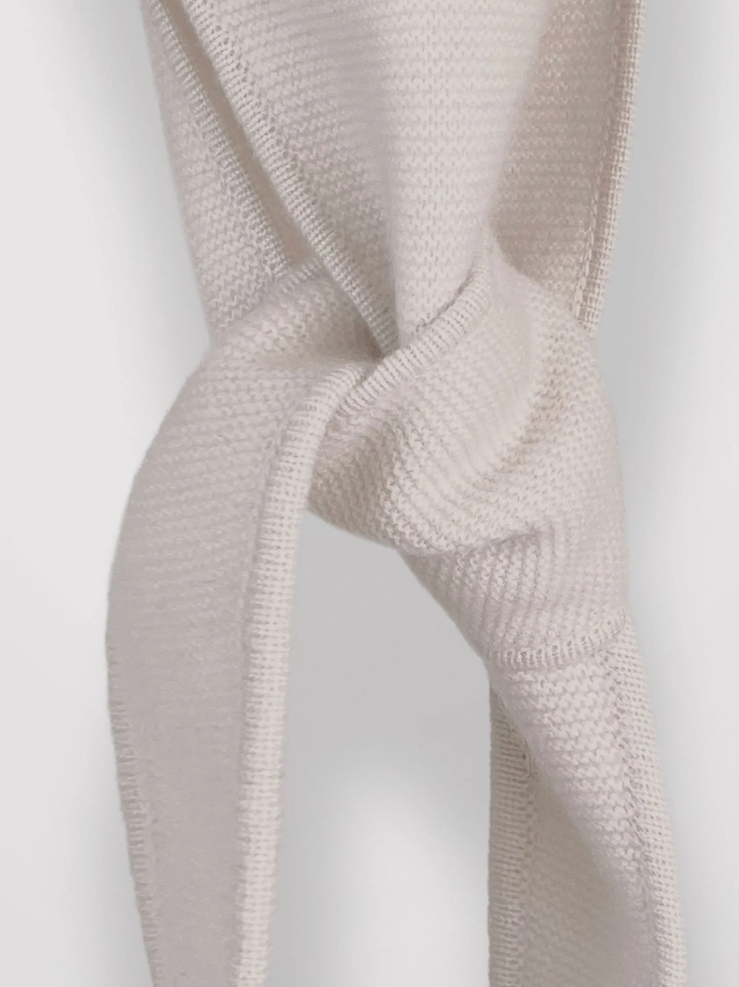 Cashmere mini scarf "Alfie" - Cream