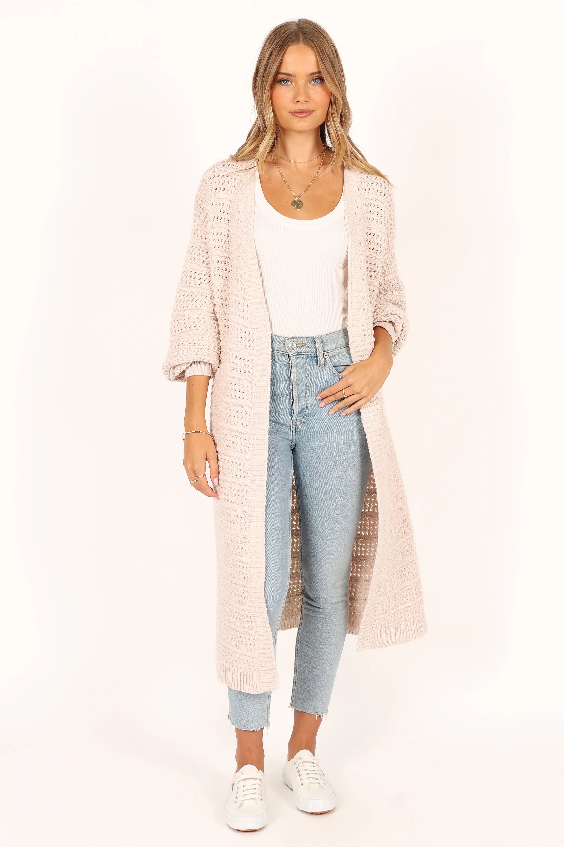 Chloelle Cardigan - Beige