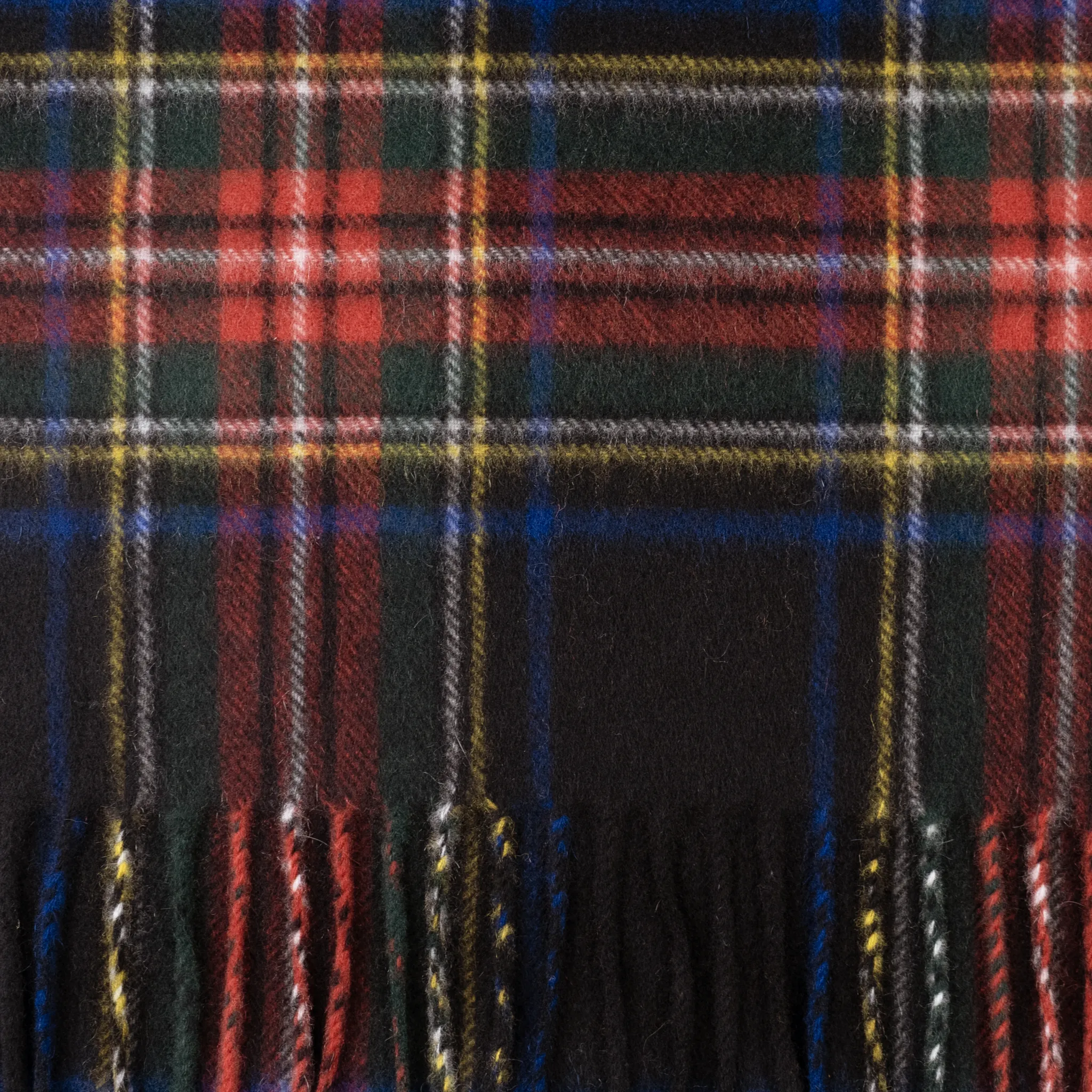 Classic Stewart Tartan Cashmere Scarf