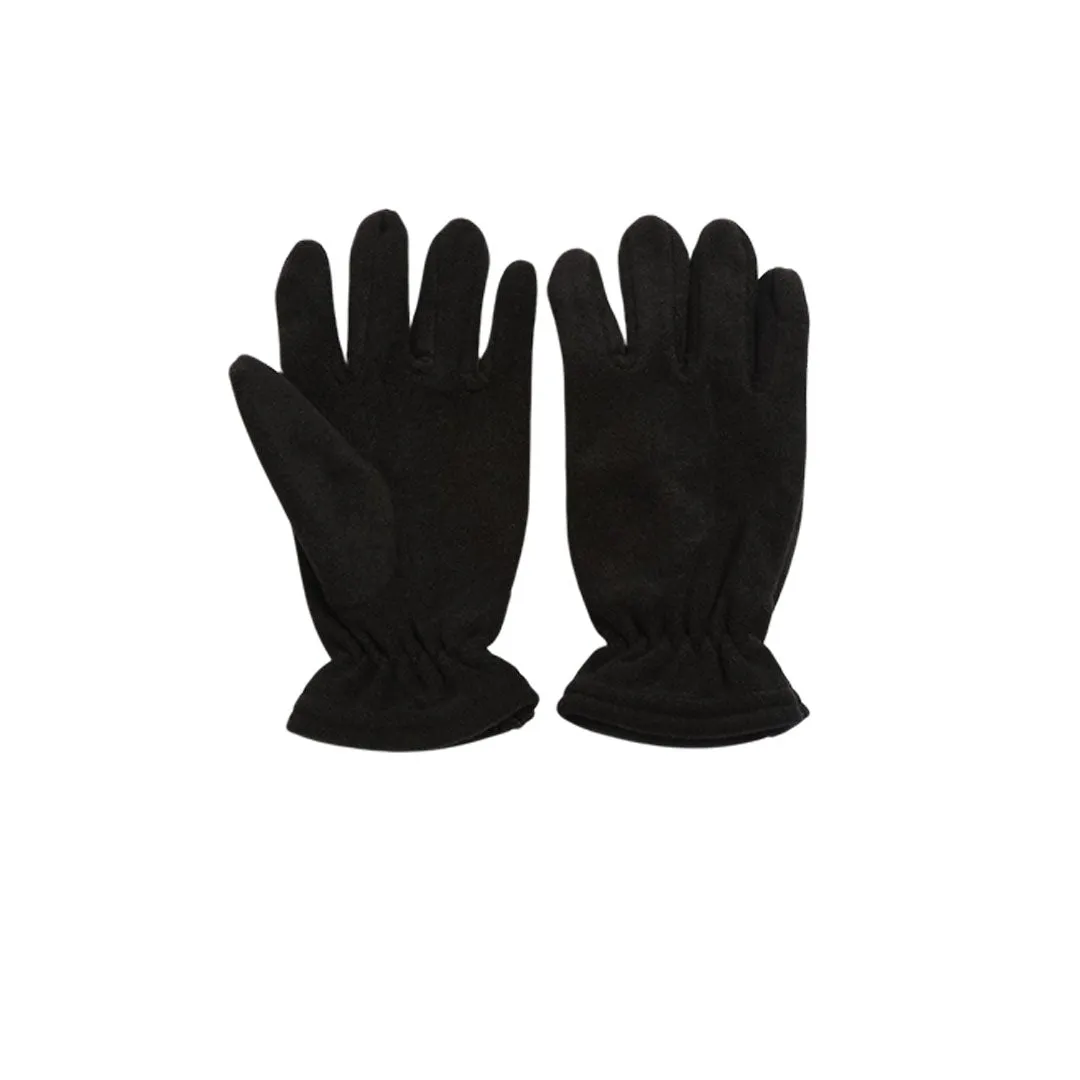 Dark Khaki Fleece Winter Gloves