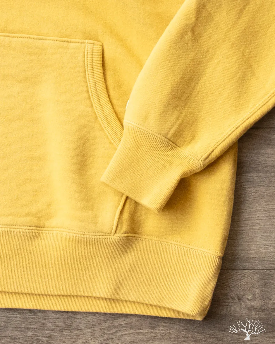 FN-SWP-211 - Loopwheel Hooded Sweatshirt - Mustard