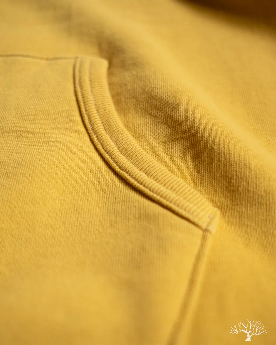 FN-SWP-211 - Loopwheel Hooded Sweatshirt - Mustard