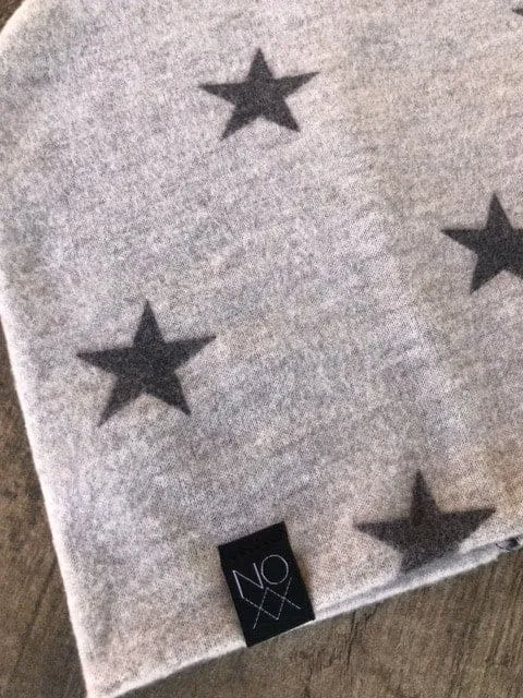 Gray Star | Cozy Sweater Knit Beanie (ADULT SIZE)