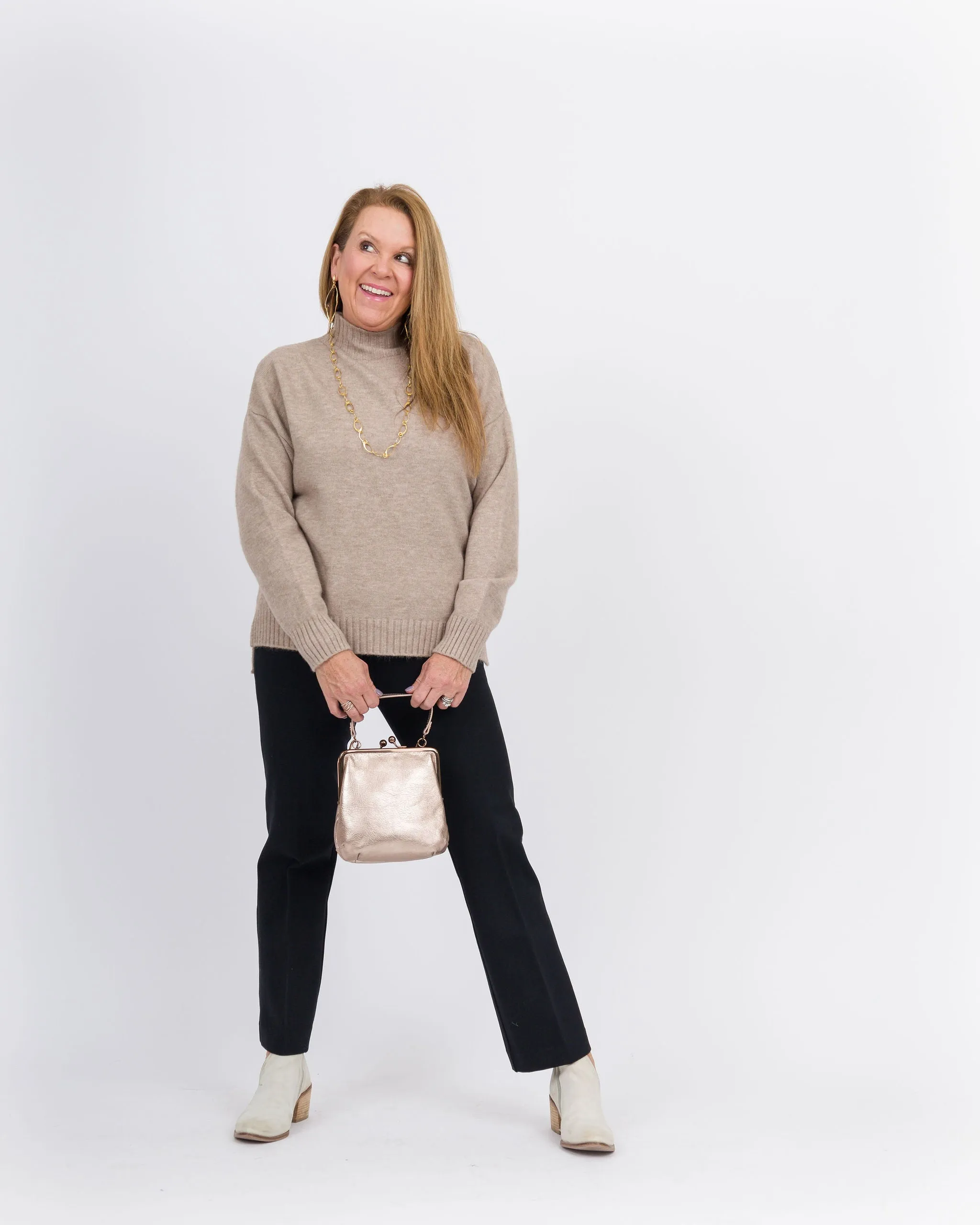 Haylo Sweater - Taupe-Final Sale