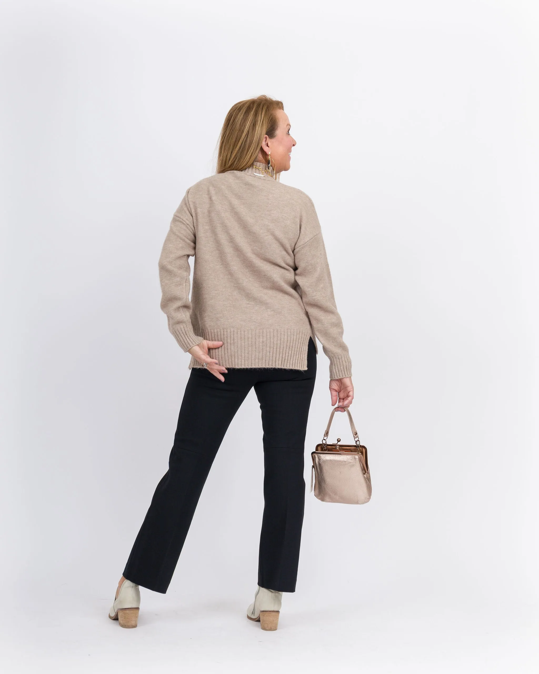 Haylo Sweater - Taupe-Final Sale