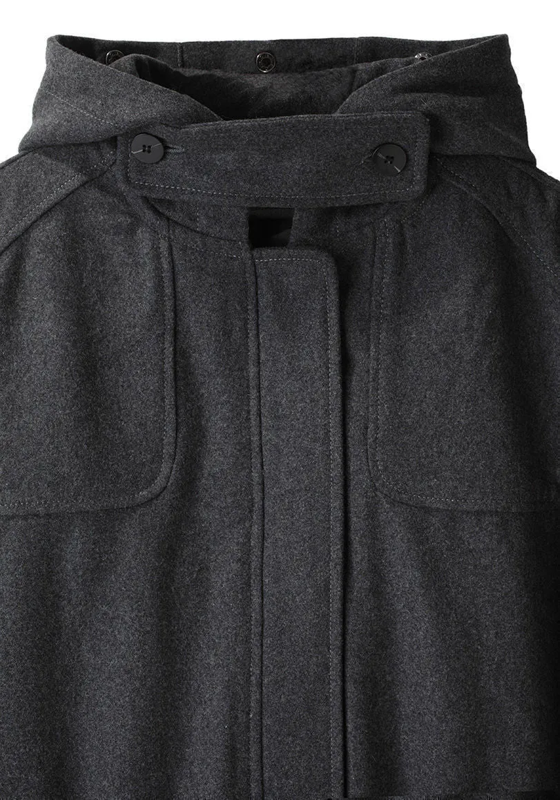 Hooded Wool Parka