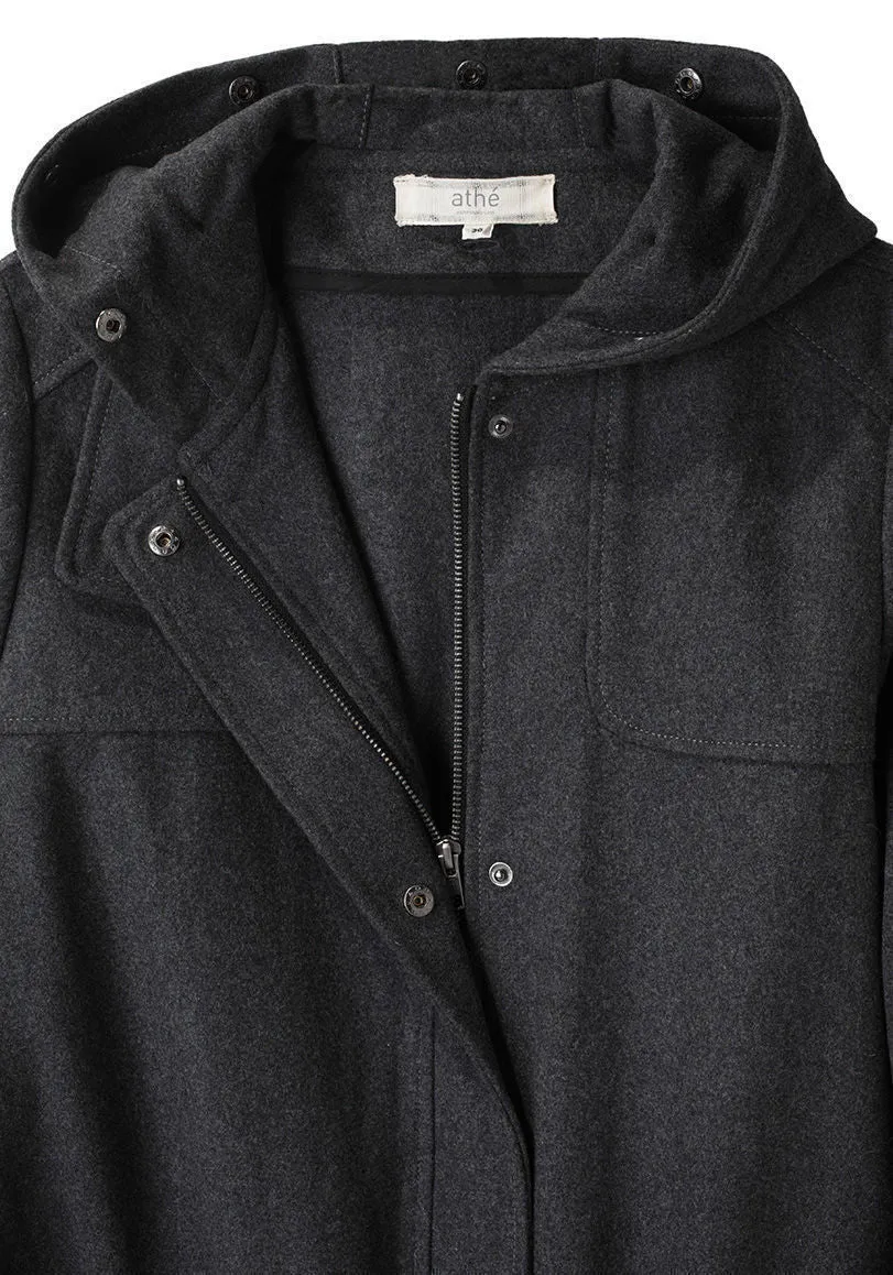 Hooded Wool Parka