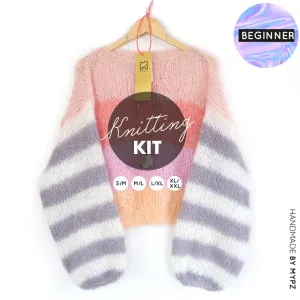 Knitting Kit – MYPZ Basic Light Mohair Pullover Softness no10 (ENG-NL)