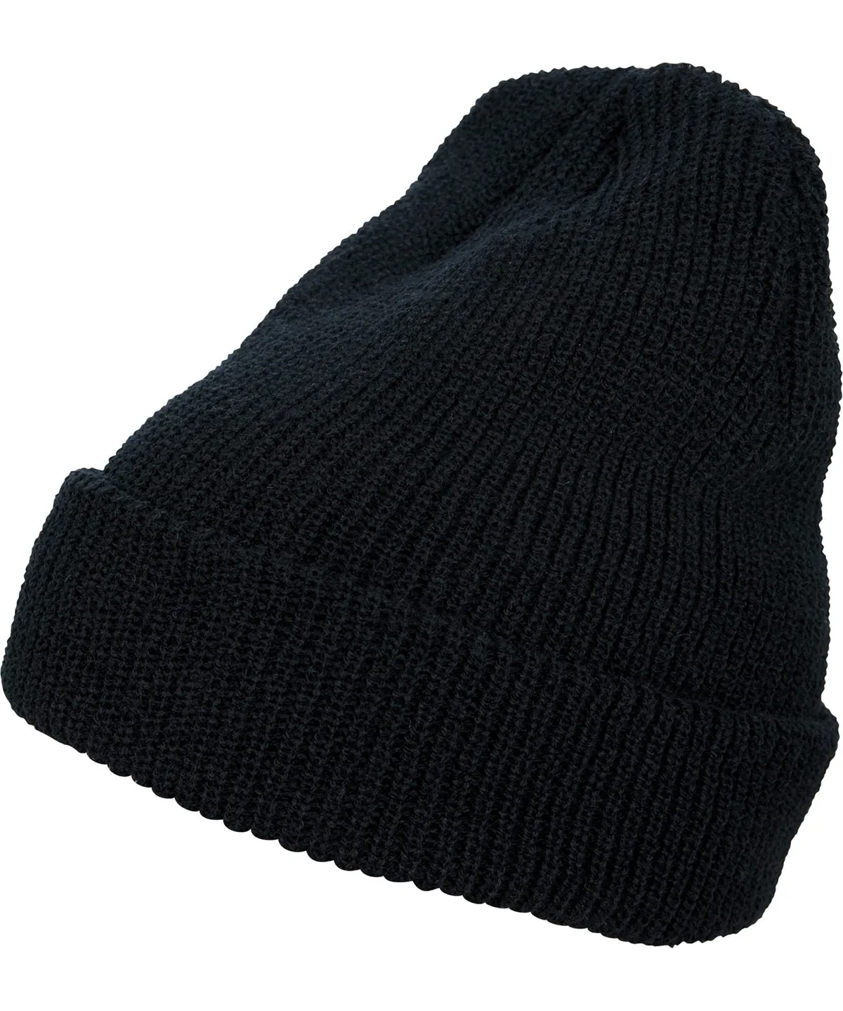 Long knit beanie (1545K) | Black