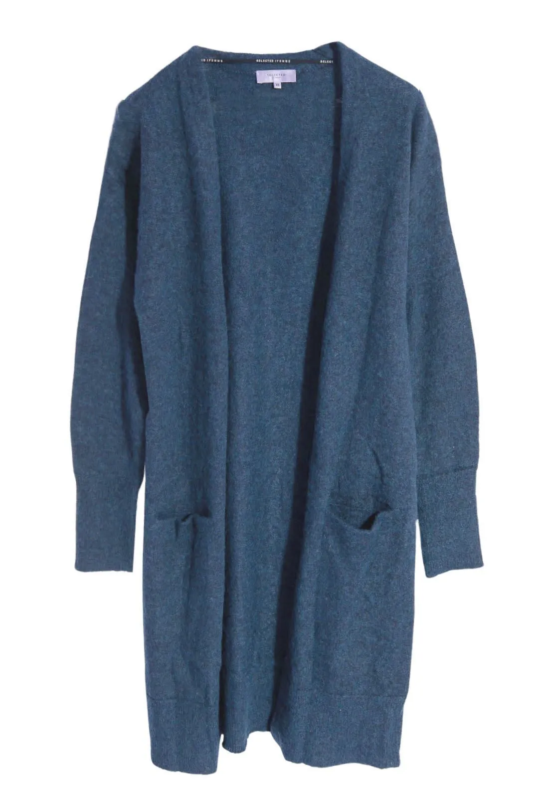 Long Soft Pocket Cardigan