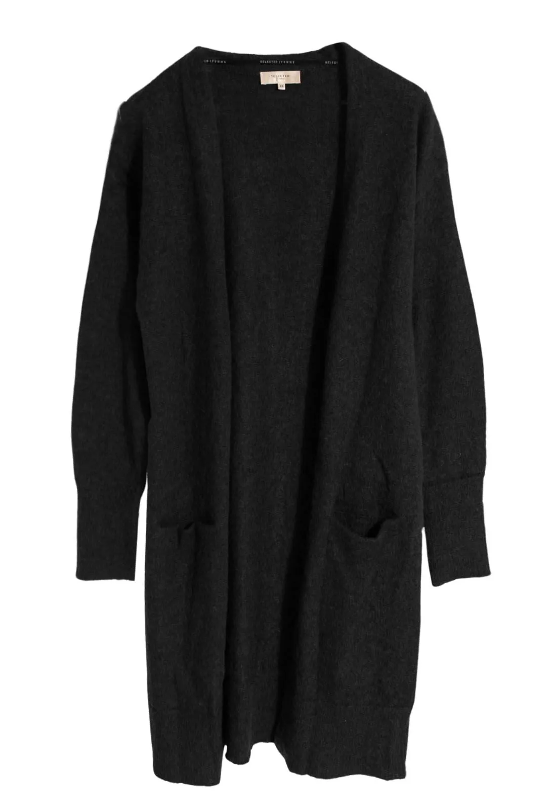 Long Soft Pocket Cardigan