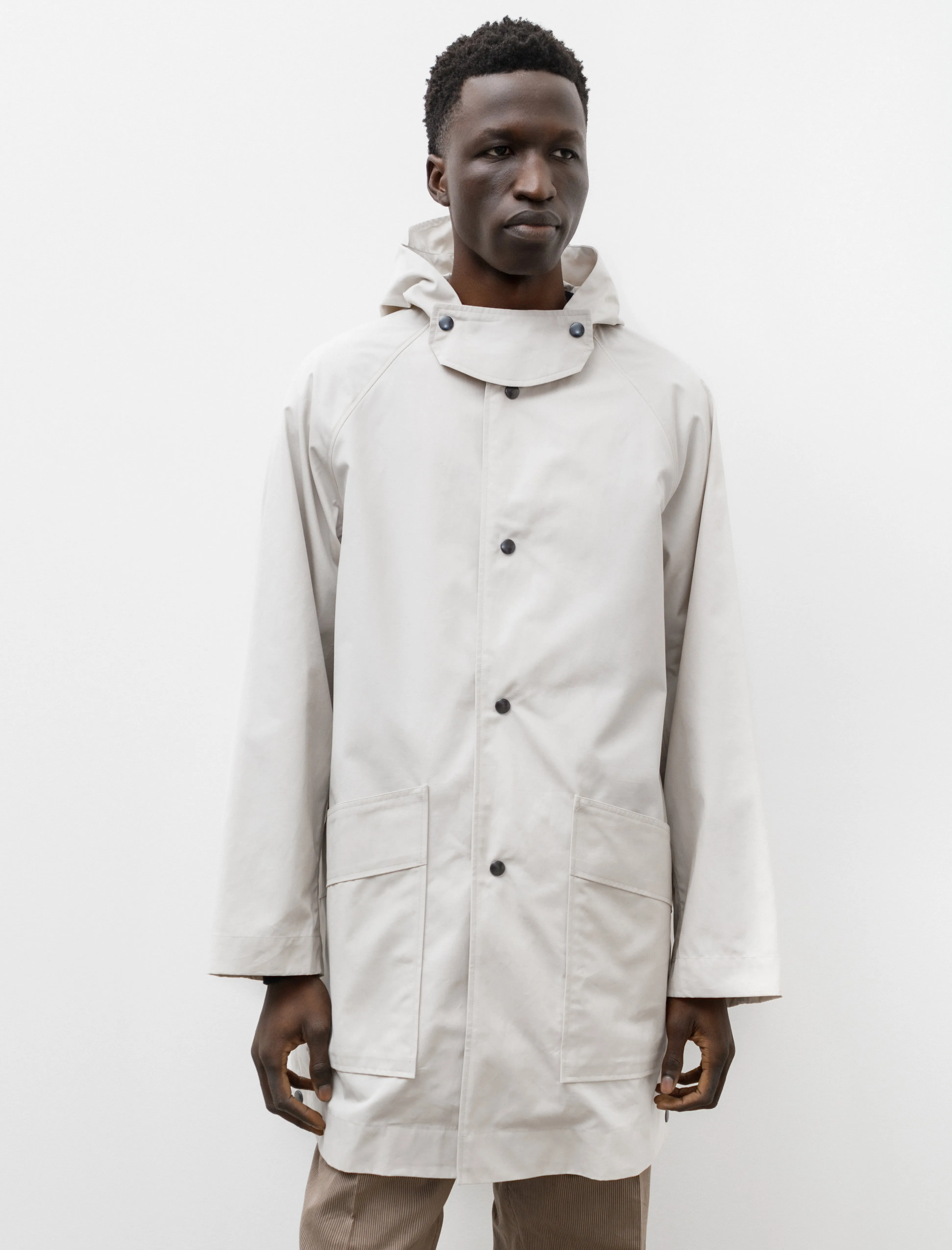 Mevi Parka Ventile Cotton Stone White