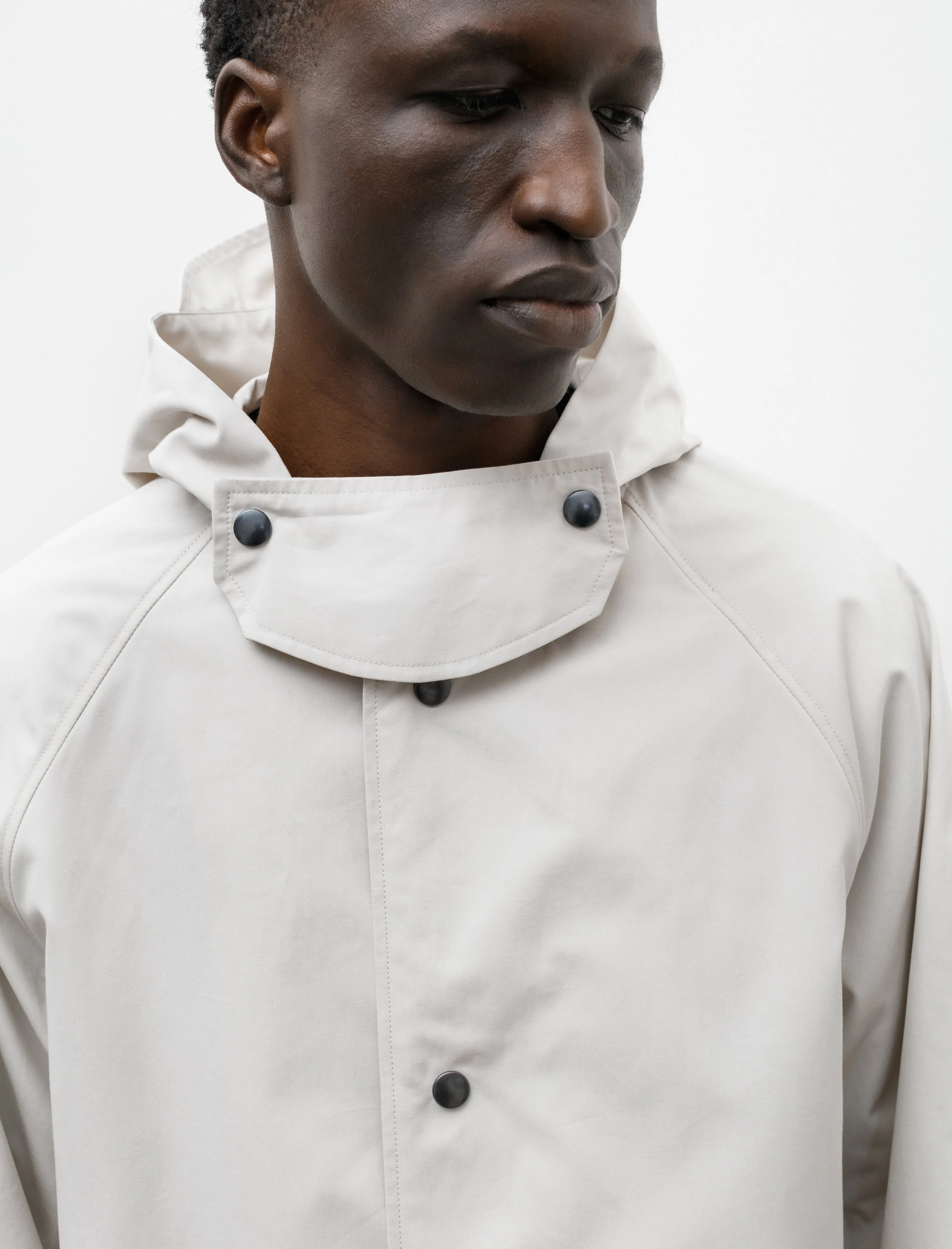 Mevi Parka Ventile Cotton Stone White