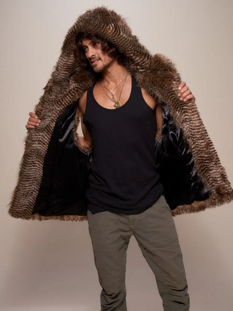 Nighthawk Hooded Faux Fur Vest | Men's