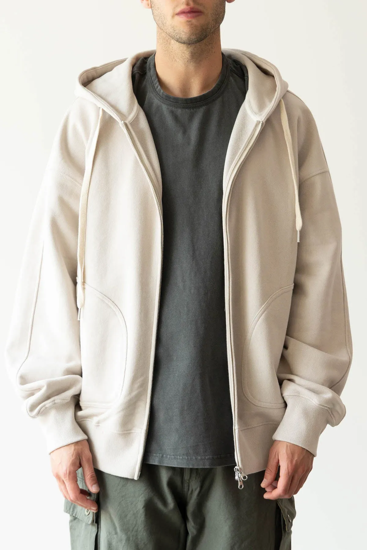 OG Heavyweight Zipup Parka - Taupe