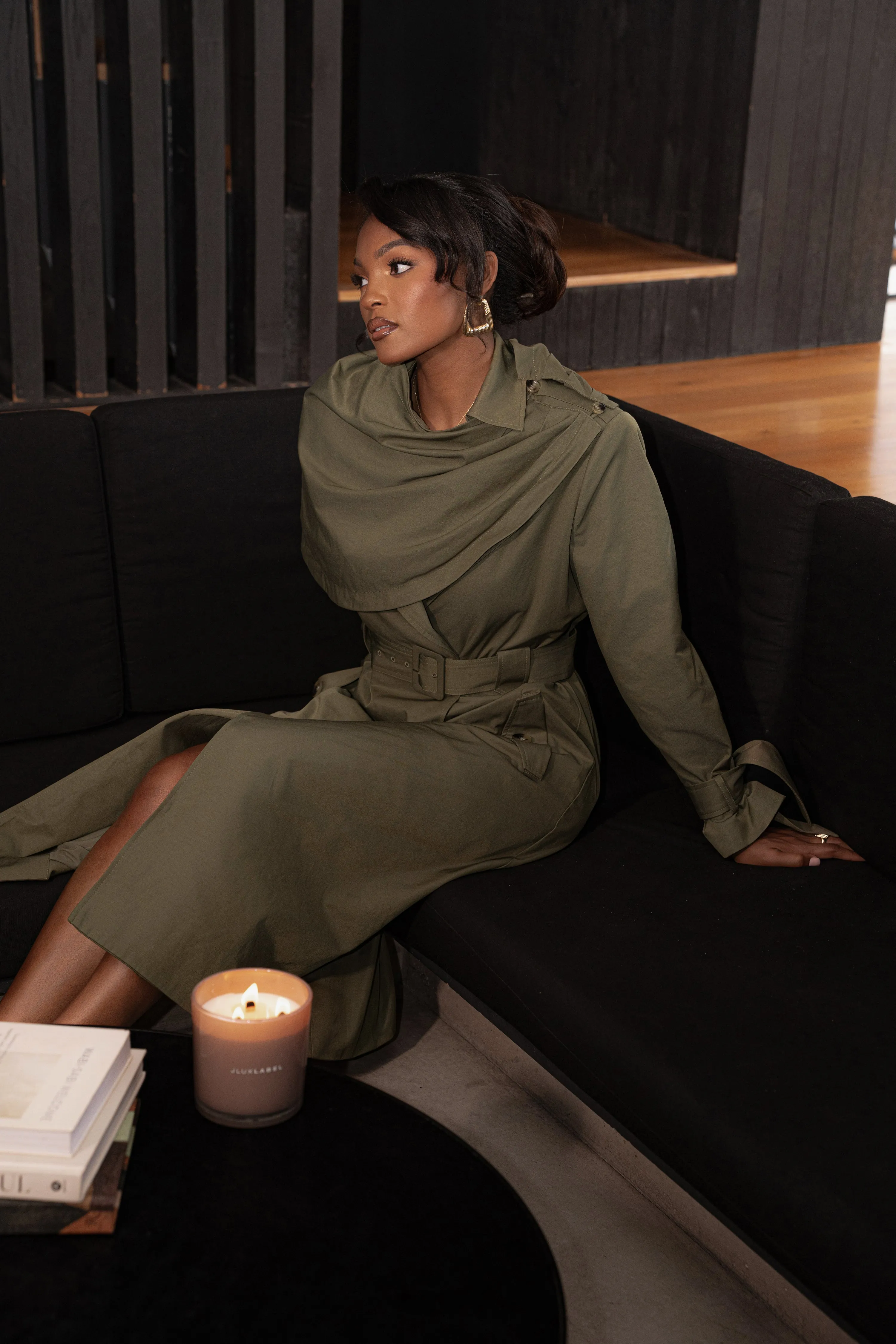 Olive The Classic Trench Coat