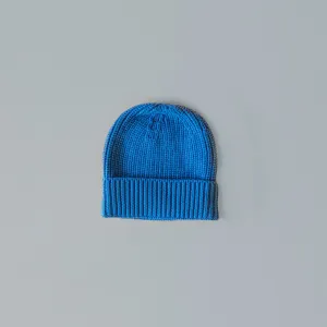 Organic Knit Beanie - Cornflower