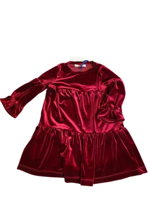 PCL Belle Bordeaux Velvet Dress