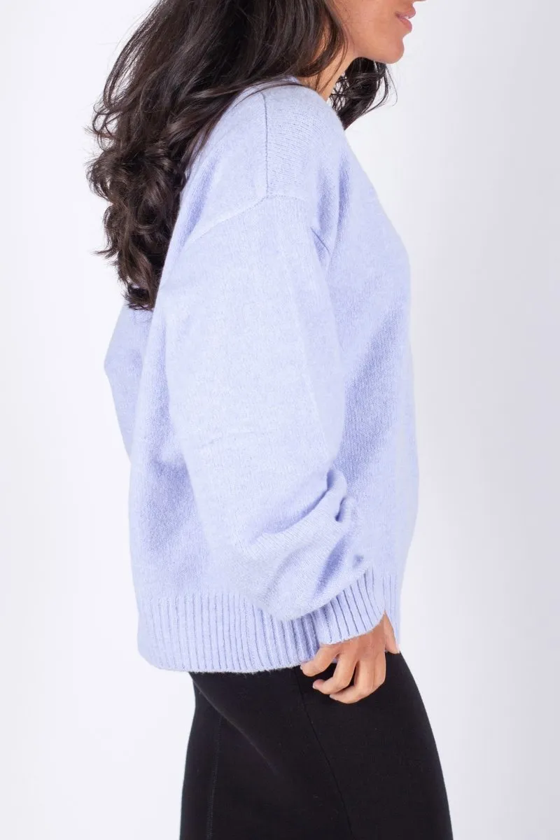 PULLOVER SWEATER (LILAC)