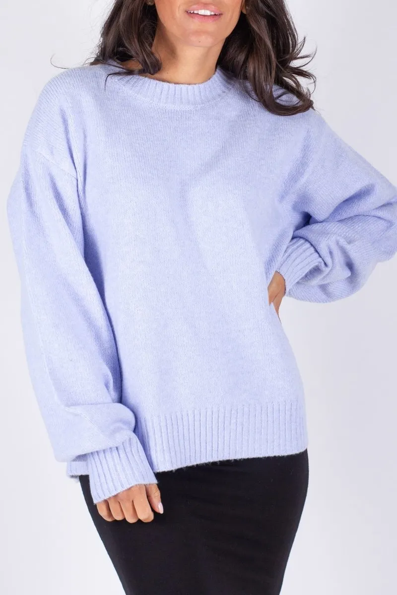 PULLOVER SWEATER (LILAC)