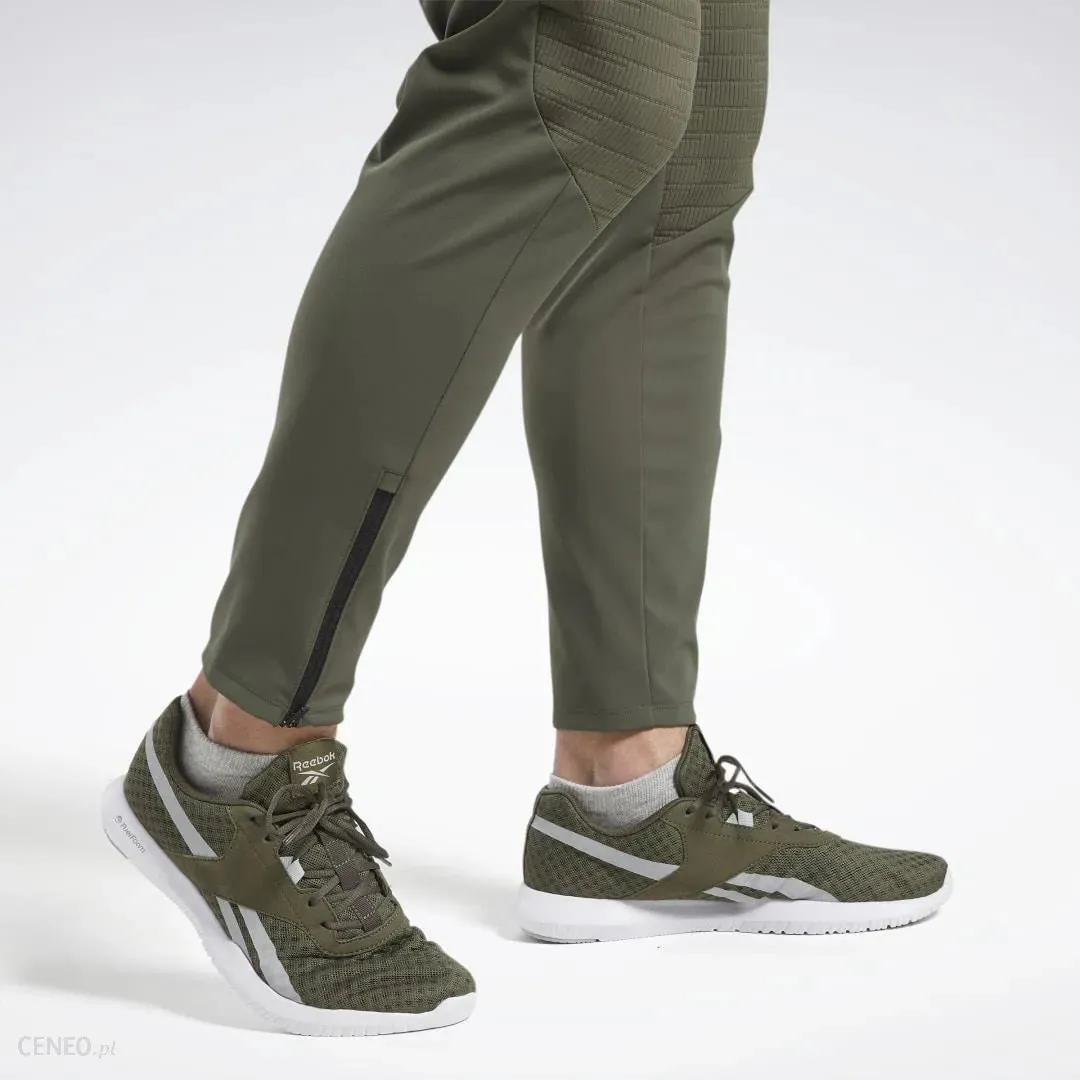 Reebok Men Sweatpants Zip Ankle Thermal warm Delta peak