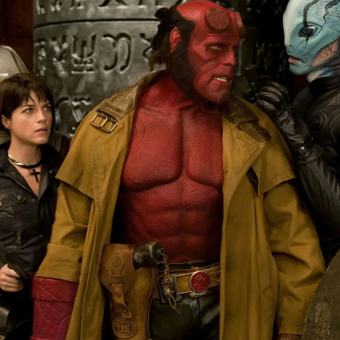 Rom Perlmon Hellboy Trench Coat