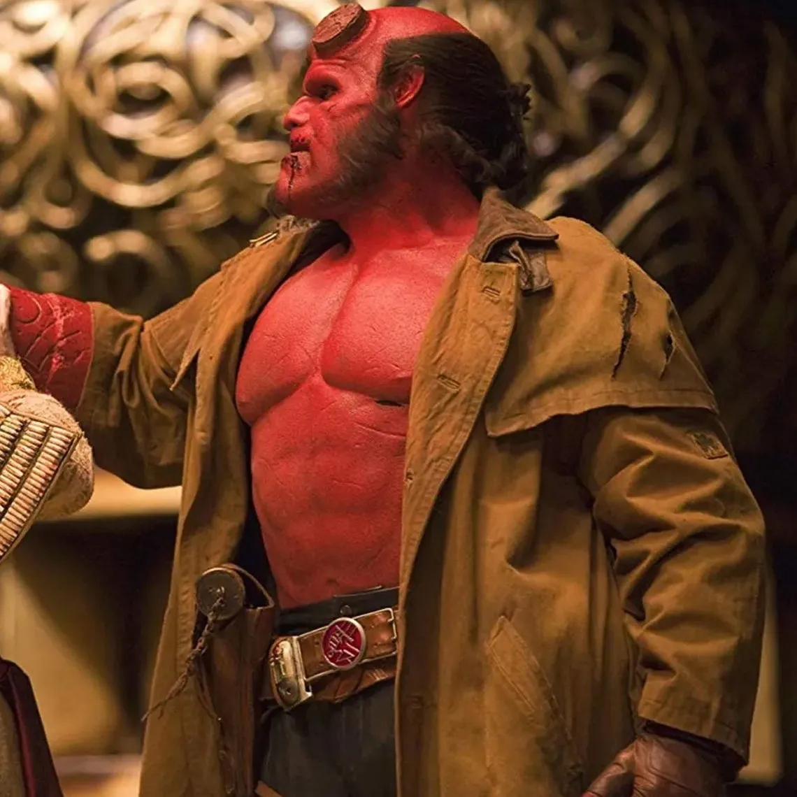 Rom Perlmon Hellboy Trench Coat