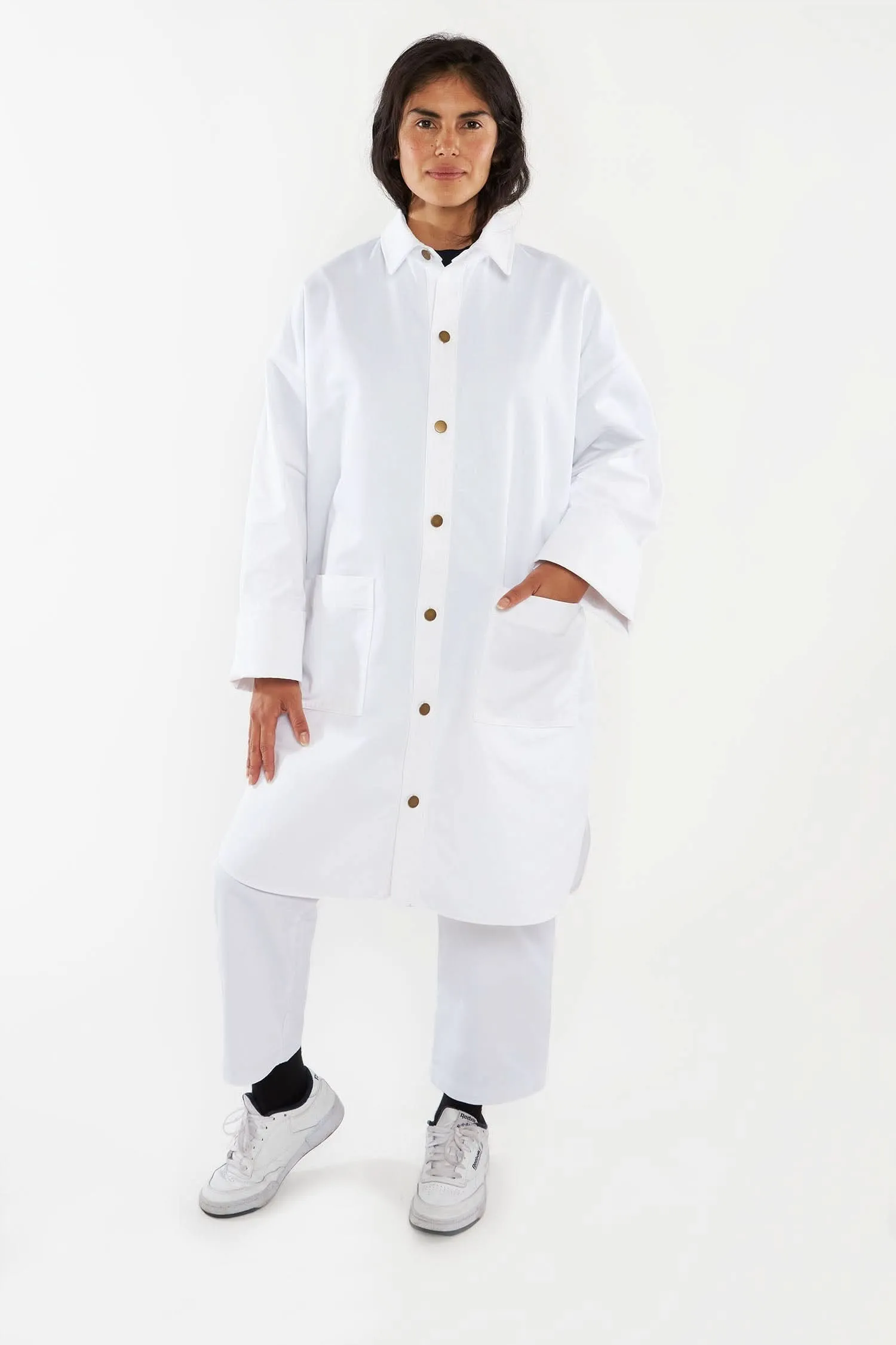 RTWL12 - Unisex Twill Mid Length Lab Coat