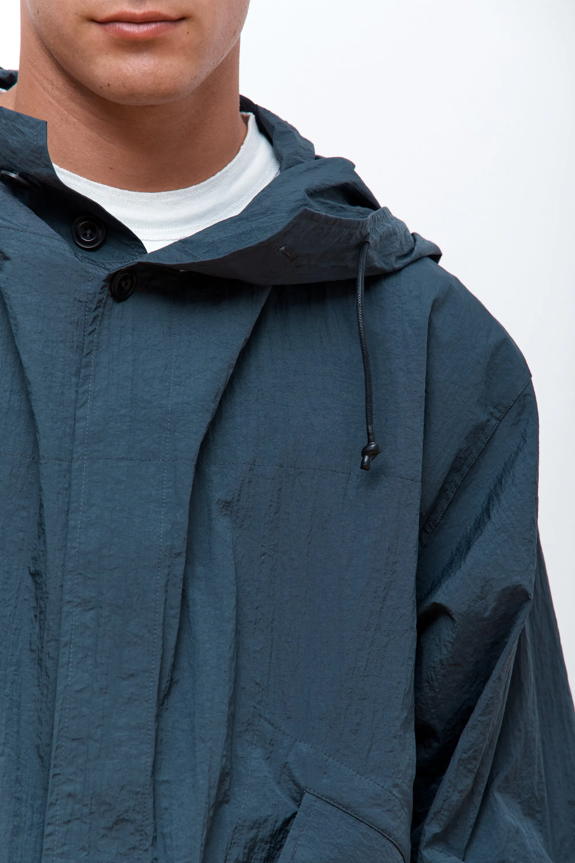 Short Parka Slate