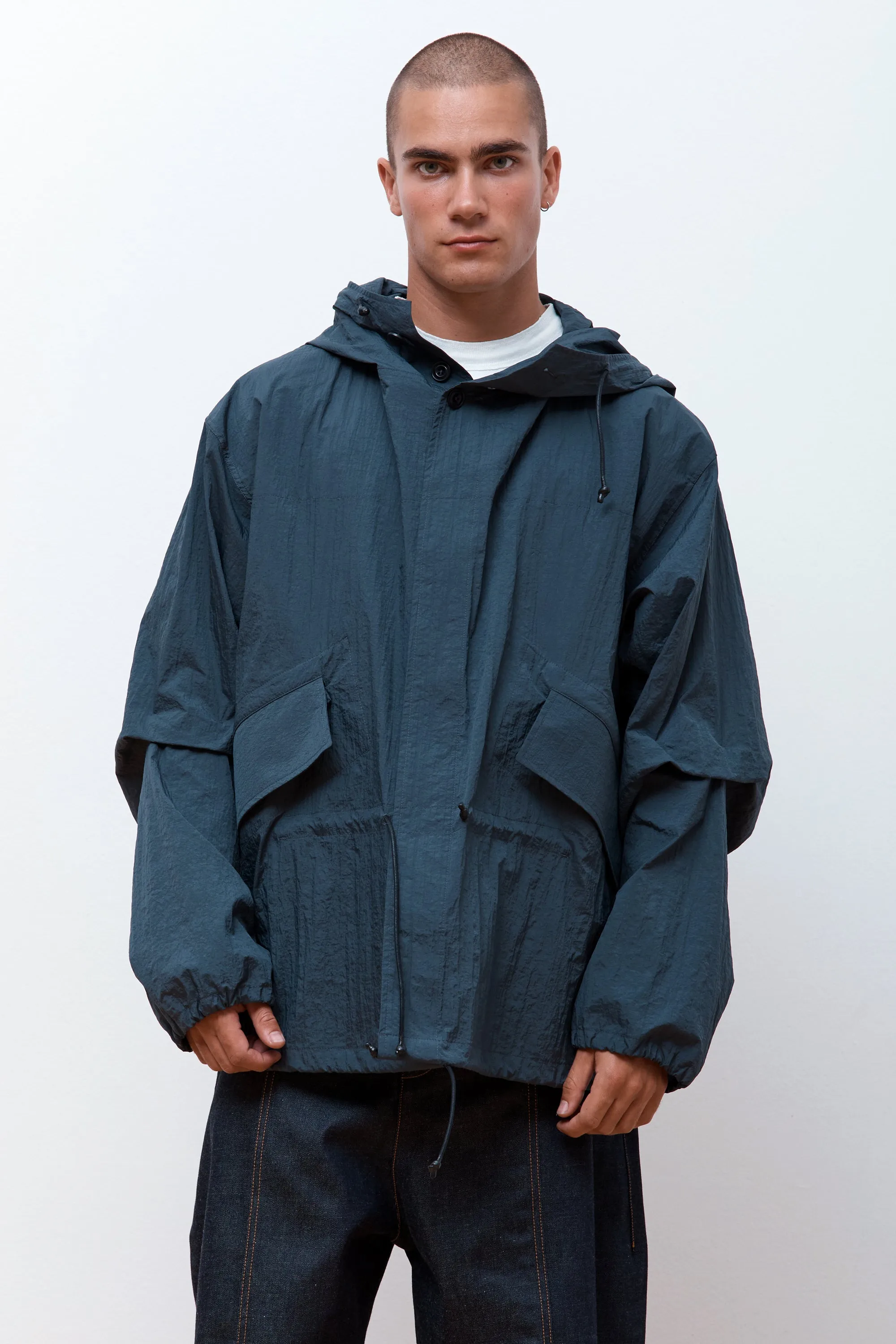 Short Parka Slate