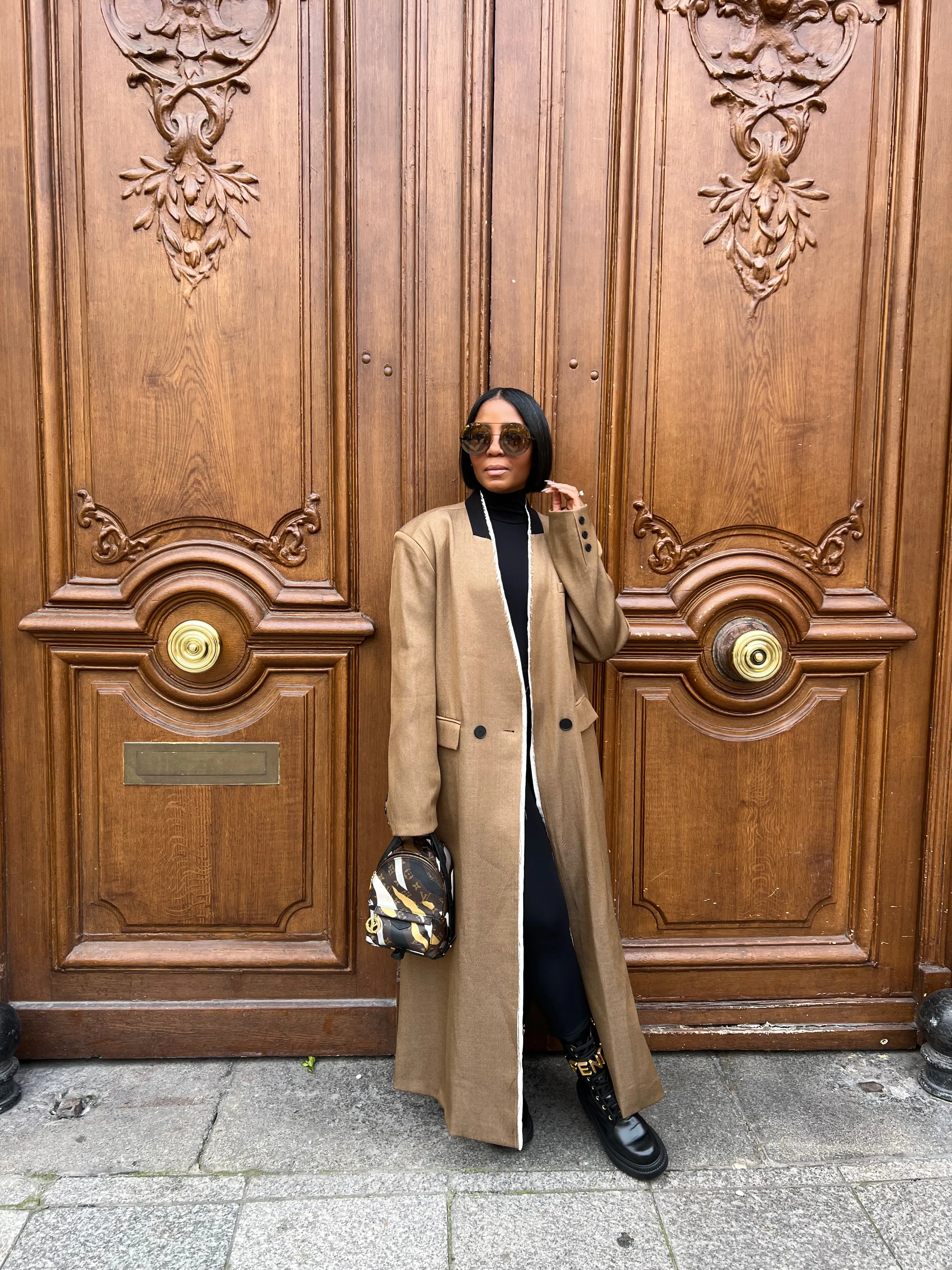 Tailored Elegance Trench Coat 1/30