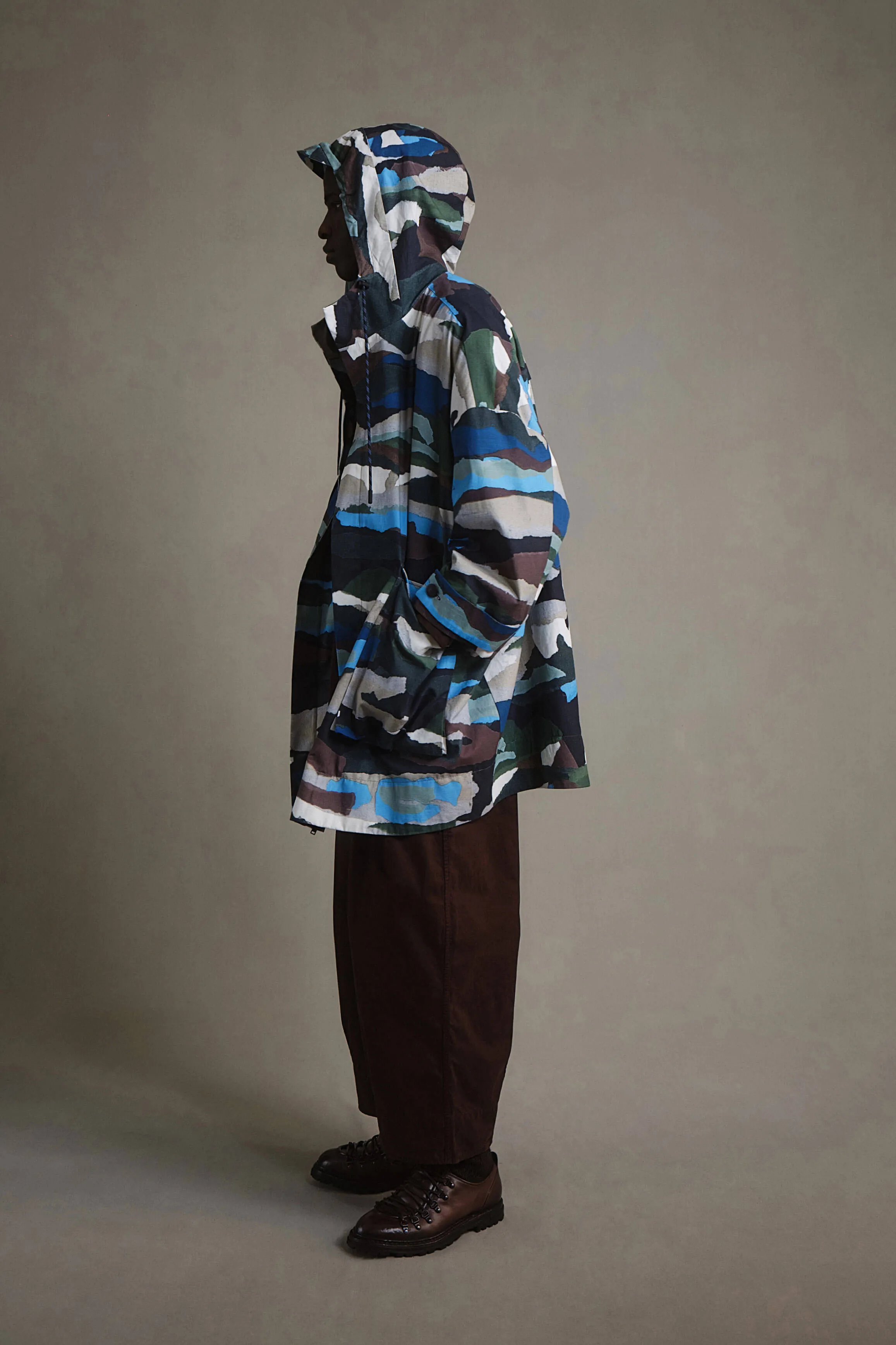 THE WAYFINDER COAT / TORN PAPER CAMO