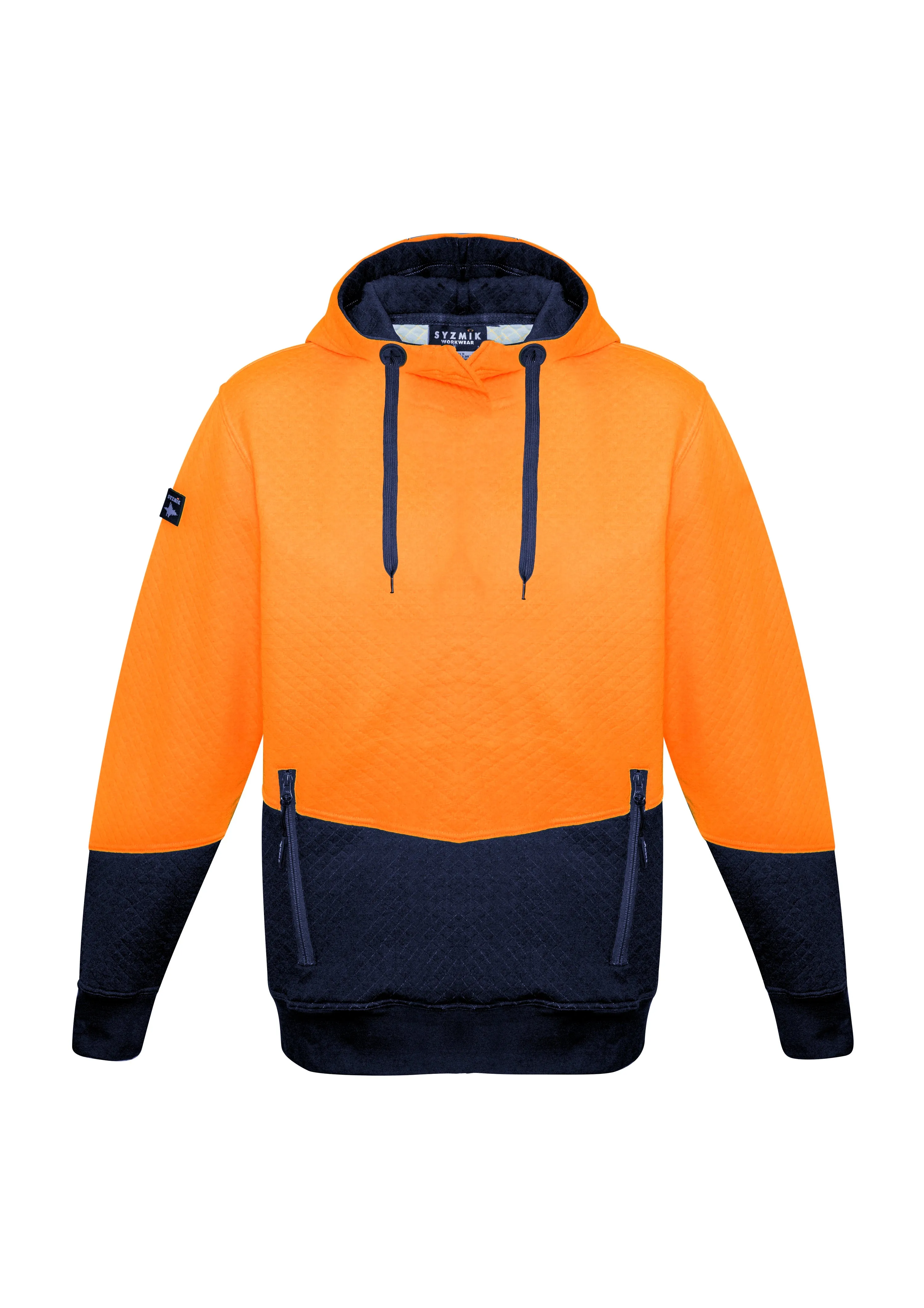 ZT477 Syzmik Unisex Hi Vis Textured Jacquard Hoodie